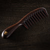 Ebony tooth comb
