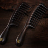 Ebony tooth comb